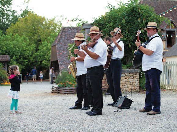 musiciens et enfant