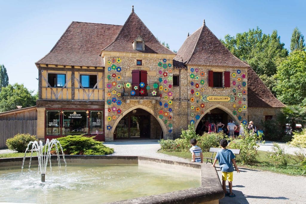 Entrée du Bournat landing